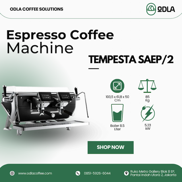 Mesin Kopi Espresso Astoria TEMPESTA SAEP/2