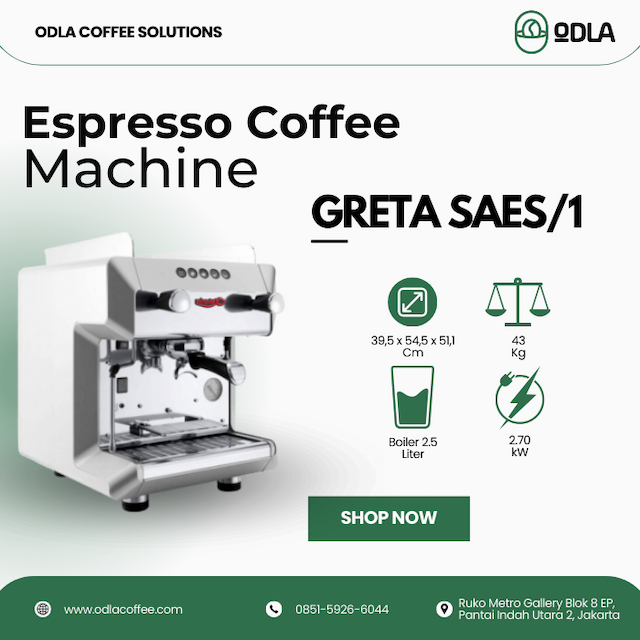 Mesin Kopi Espresso Astoria GRETA SAES/1