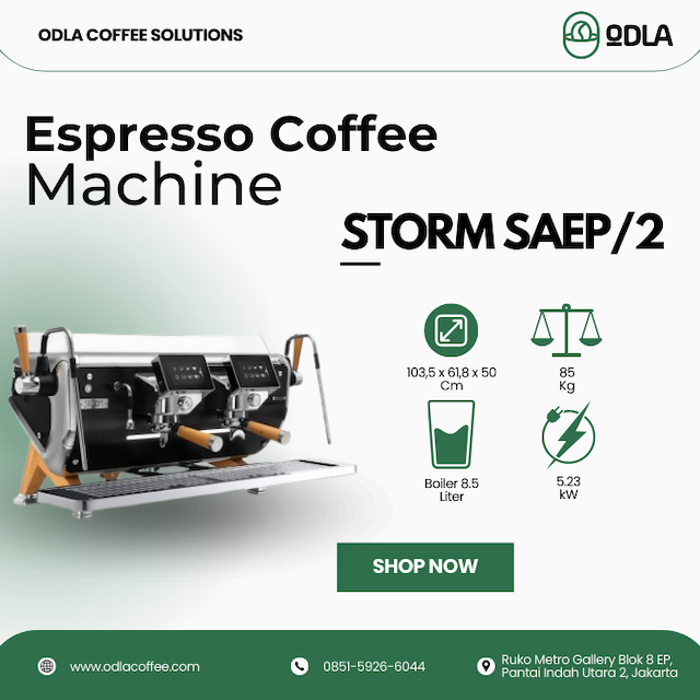 Mesin Kopi Espresso Astoria Storm SAEP/2